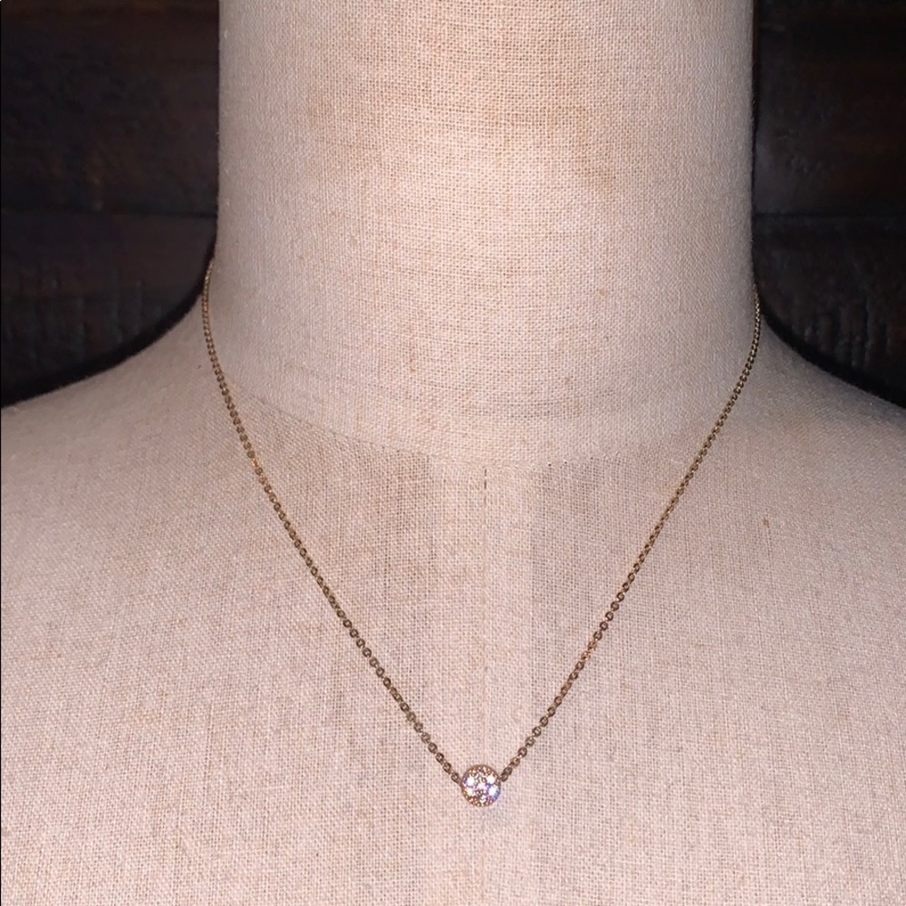 Adjustable choker length necklace